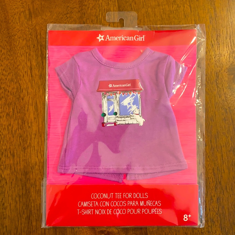American Girl Coconut Tee for Dolls